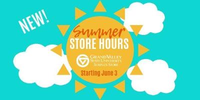 GVSU Surplus Store Summer Store Hours Starting June 3